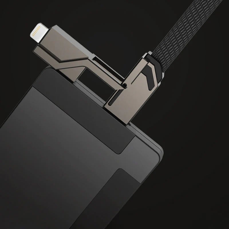 🔥New Year 2024 Sale✨4-in-1 USB C Cable Lightning Cable 100W